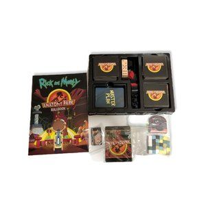 2017 Cryptozoic Rick and Morty Anatomy Park board game complete [adult swim]